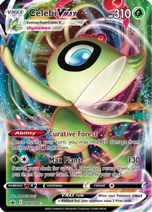 Celebi VMAX (008/198) [Sword & Shield: Chilling Reign]