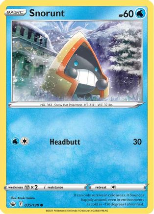 Snorunt (035/198) [Sword & Shield: Chilling Reign]