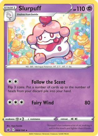 Slurpuff (068/198) [Épée et bouclier : Chilling Reign] 