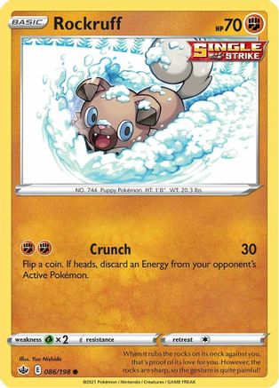 Rockruff (086/198) [Sword & Shield: Chilling Reign]