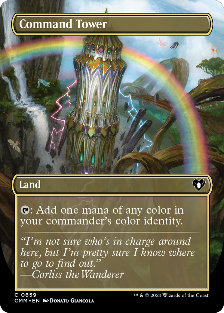 Command Tower (CMM-659) - [Commander Masters] (Borderless)