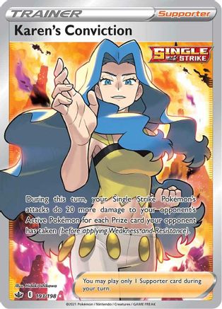 La conviction de Karen (193/198) [Épée et bouclier : Chilling Reign] 