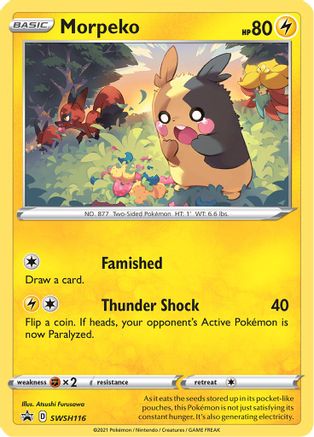 Morpeko - SWSH116 SWSH116/307 - [SWSH Sword & Shield Promo Cards] Holofoil