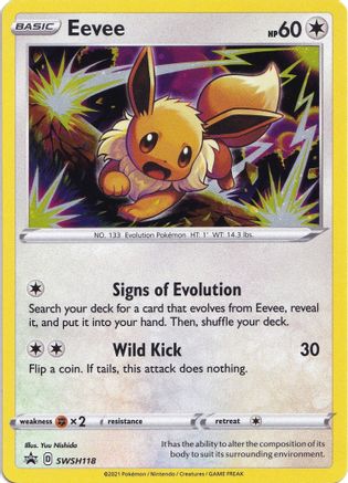 Eevee (SWSH118) [Sword & Shield: Black Star Promos]