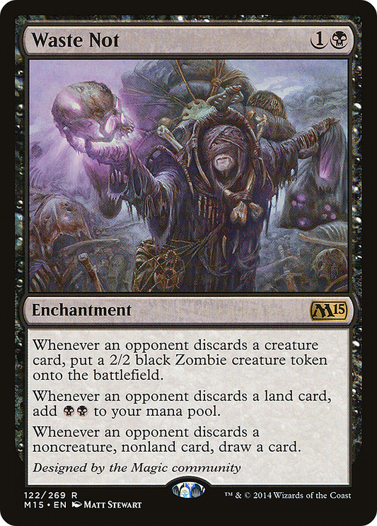 Waste Not (M15-122) - [Magic 2015] Foil