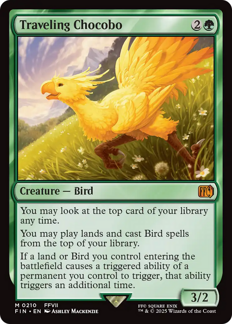 Traveling Chocobo (FIN-210) - [FINAL FANTASY]