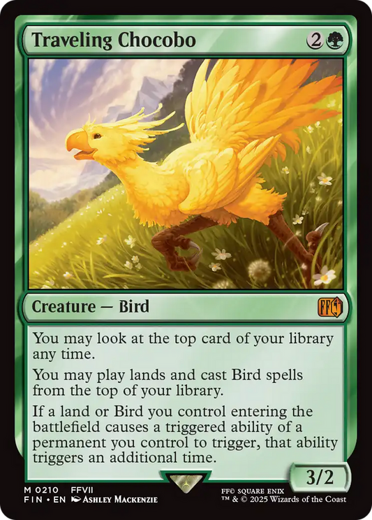 Traveling Chocobo (FIN-210) - [FINAL FANTASY]