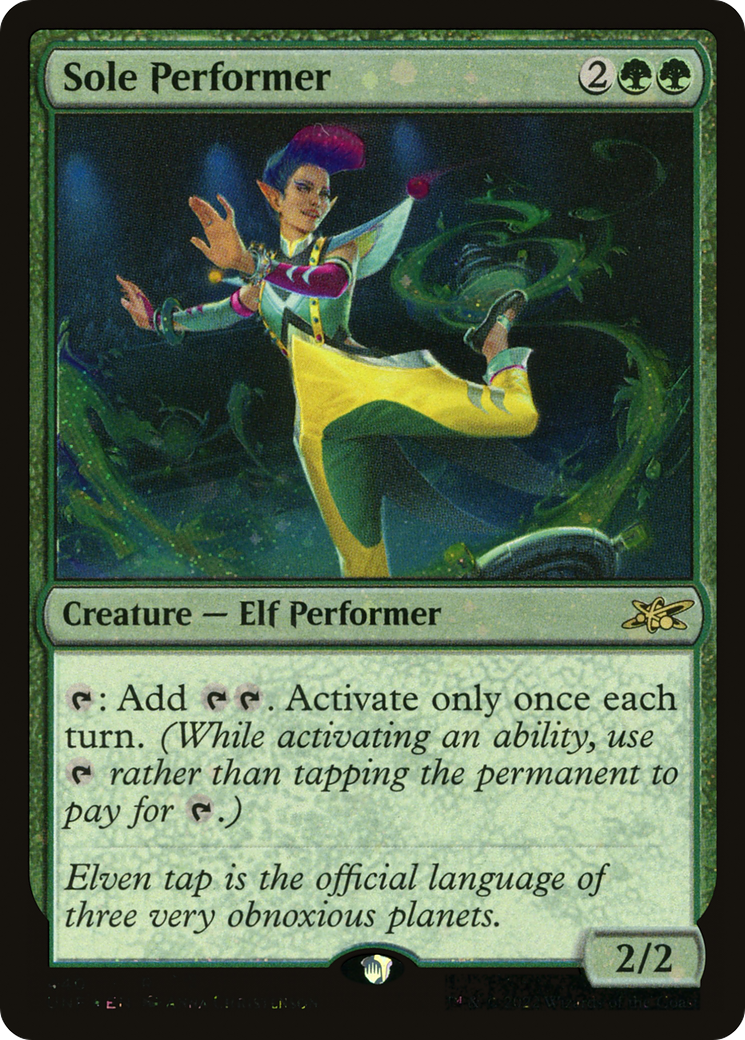 Sole Performer (UNF-440) - [Unfinity] Foil