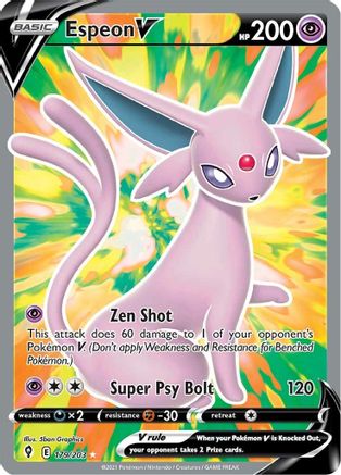 Espeon V (179/203) [Épée et bouclier : ciels en évolution] 