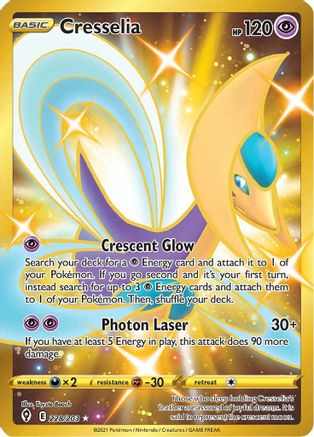 Cresselia (Secret) 228/203 - [SWSH07 Evolving Skies] Holofoil