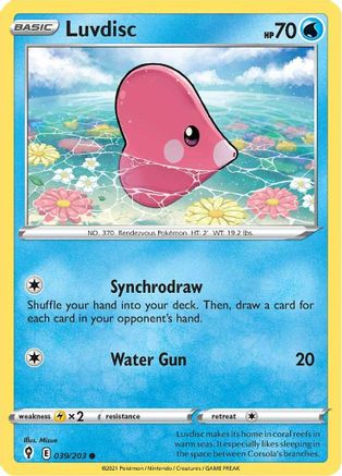 Luvdisc (039/203) [Épée et bouclier : ciel en évolution] 