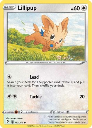 Lillipup (133/203) [Épée et bouclier : ciel en évolution] 