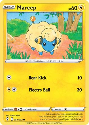 Mareep (054/203) [Épée et bouclier : ciel en évolution] 