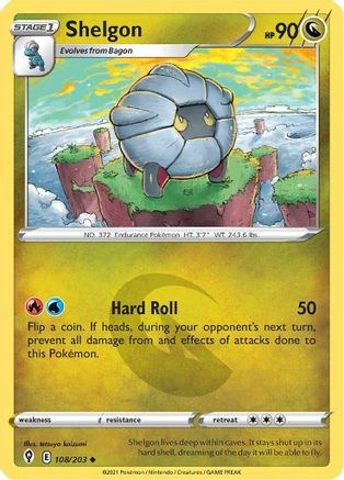 Shelgon (108/203) [Épée et bouclier : ciel en évolution] 