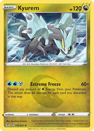 Kyurem (116/203) [Épée et bouclier : ciel en évolution] 