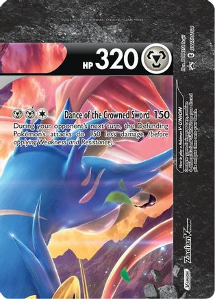 Zacian V-Union (SWSH164) [Épée et Bouclier : Promos Black Star] 