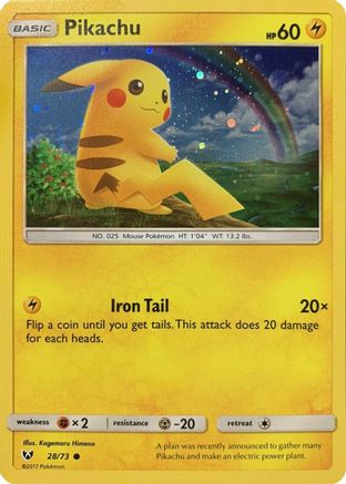 Pikachu - 28/73 (Cosmos Holo) 28 - [Miscellaneous Cards & Products] Holofoil