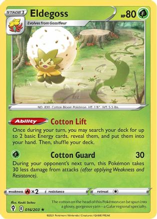 Eldegoss - 016/203 - [Deck Exclusives]