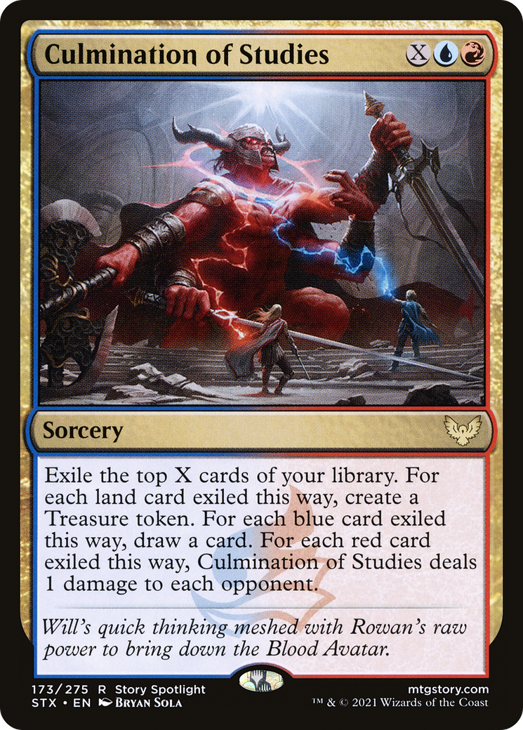 Culmination of Studies (STX-173) - [Strixhaven: School of Mages] Foil