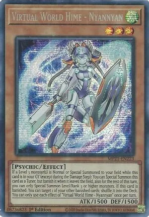 Monde virtuel Hime - Nyannyan [MP21-EN223] Prismatic Secret Rare 