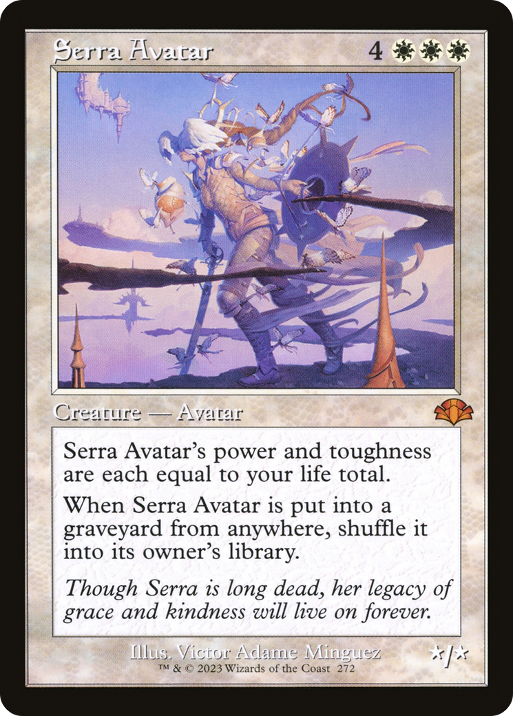 Serra Avatar (DMR-272) - [Dominaria Remastered]