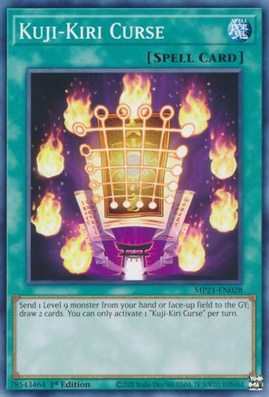 Kuji-Kiri Curse (MP21-EN028) - 2021 Tin of Ancient Battles 1st Edition