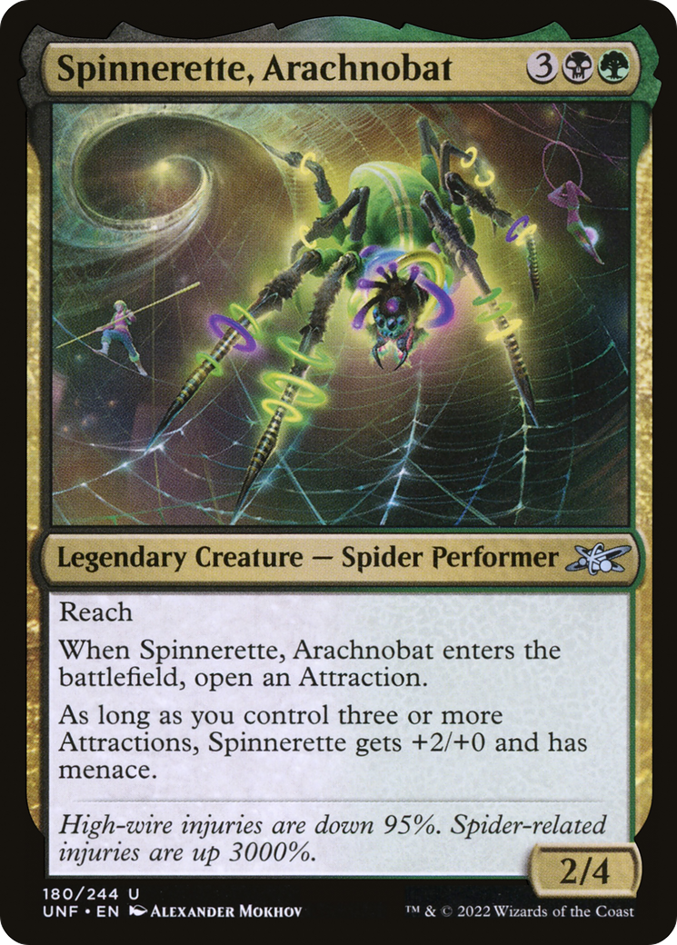 Spinnerette, Arachnobat (UNF-180) - [Unfinity]