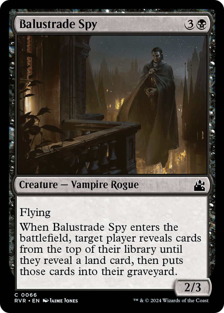 Balustrade Spy (RVR-066) - [Ravnica Remastered] Foil