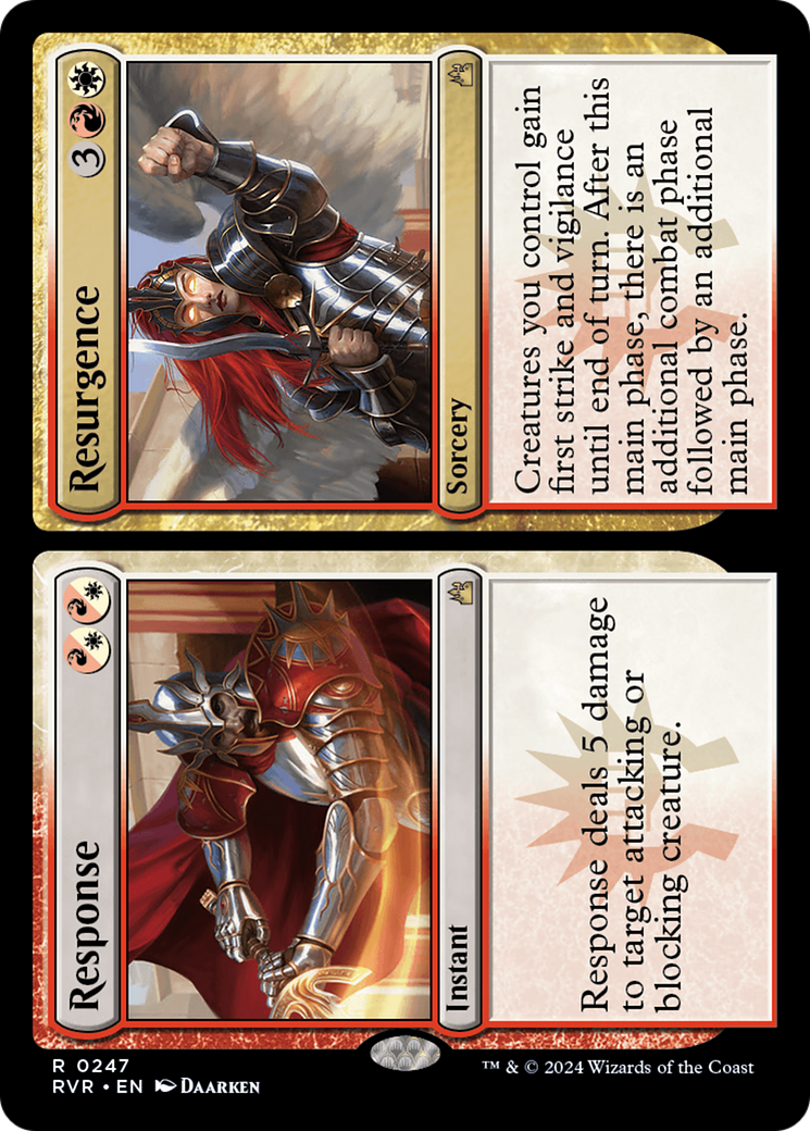 Response // Resurgence (RVR-247) - [Ravnica Remastered]
