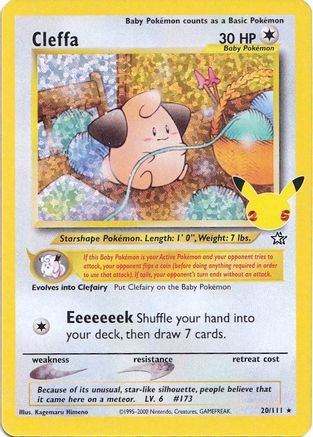 Cleffa 20/25 - [Celebrations Classic Collection] Holofoil