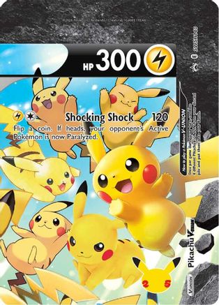 Pikachu V-Union - SWSH140 SWSH140/307 - [SWSH Sword & Shield Promo Cards] Holofoil