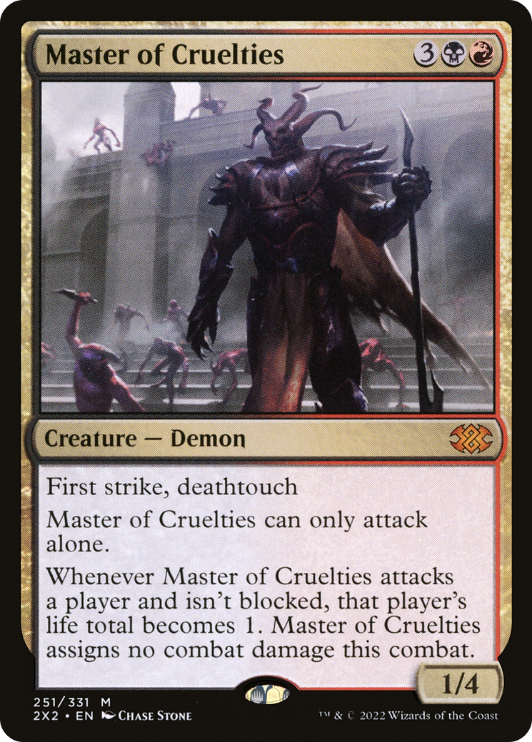 Master of Cruelties (2X2-251) - [Double Masters 2022]