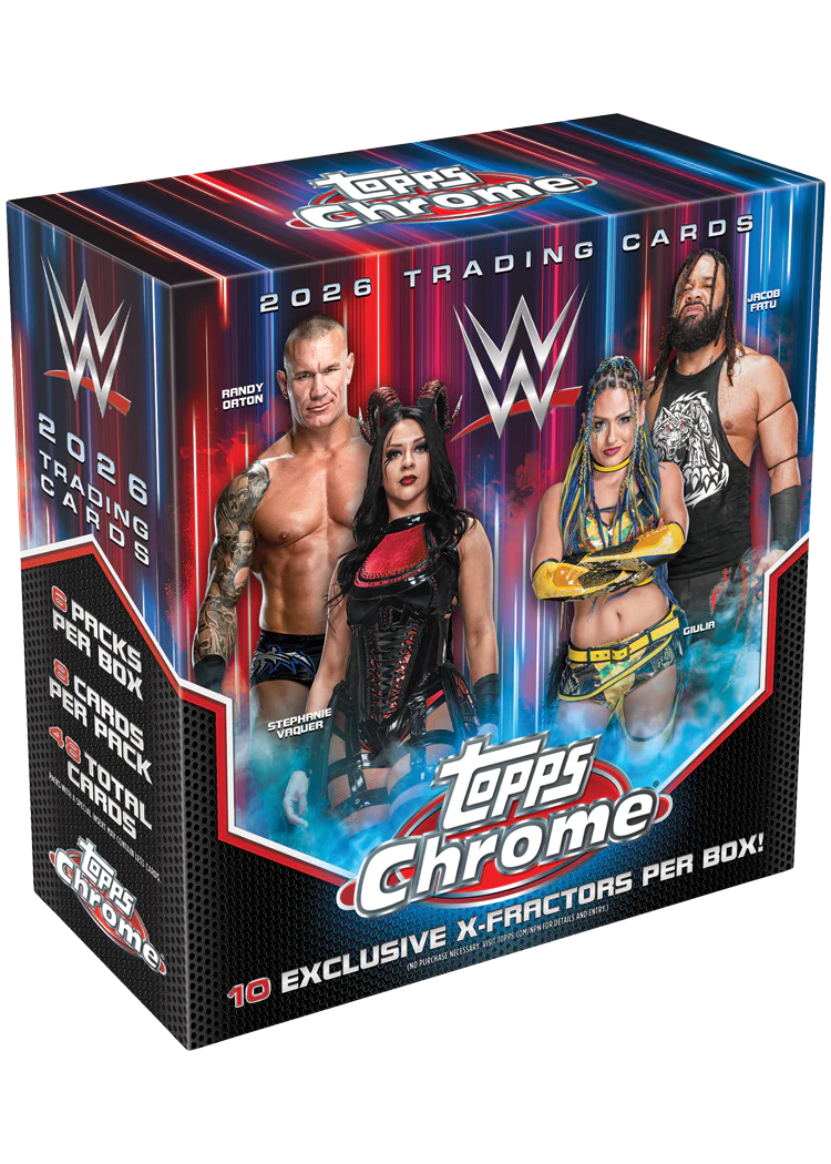 2026 Topps Chrome® WWE Mega Box