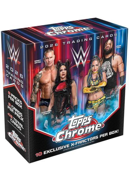 2026 Topps Chrome® WWE Mega Box