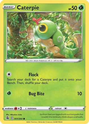 Caterpie (001/264) [Épée et bouclier : Fusion Strike] 