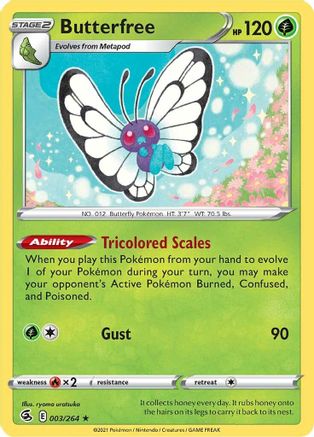 Butterfree (003/264) [Épée et bouclier : Fusion Strike] 