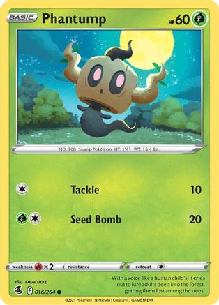 Phantump (016/264) [Épée et bouclier : Fusion Strike] 