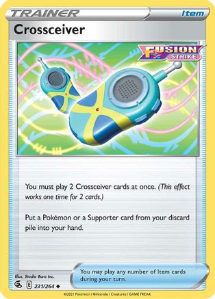 Crossceiver (231/264) [Sword & Shield: Fusion Strike]