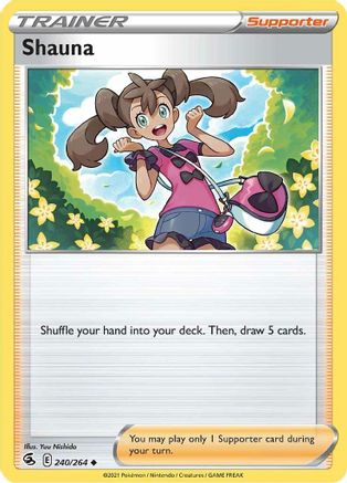 Shauna 240/264 - [SWSH08 Fusion Strike]