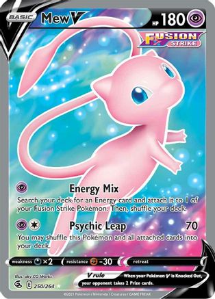 Mew V (250/264) [Épée et bouclier : Fusion Strike] 