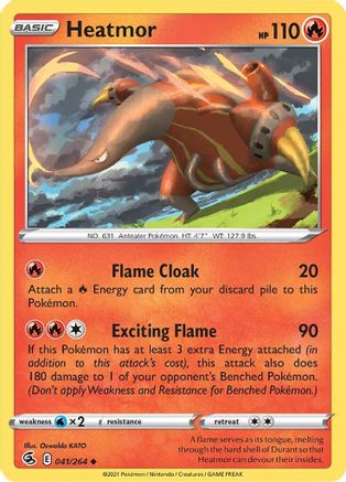Heatmor 41/264 - [SWSH08 Fusion Strike]
