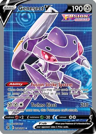 Genesect V (254/264) [Épée et Bouclier : Fusion Strike] 