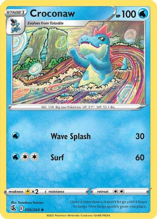 Croconaw 56/264 - [SWSH08 Fusion Strike]