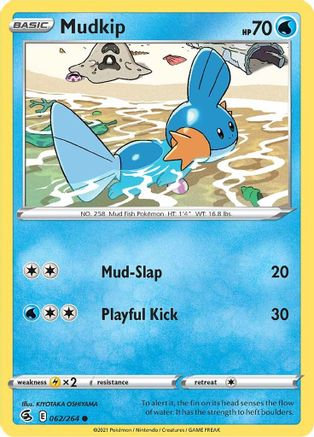 Mudkip (062/264) [Épée et bouclier : Fusion Strike] 