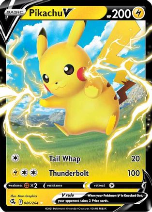 Pikachu V (086/264) [Sword & Shield: Fusion Strike]