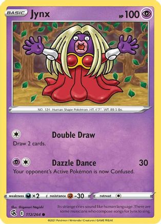 Jynx (112/264) [Épée et bouclier : Fusion Strike] 