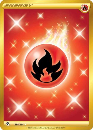 Fire Energy (Secret) 284/264 - [SWSH08 Fusion Strike] Holofoil