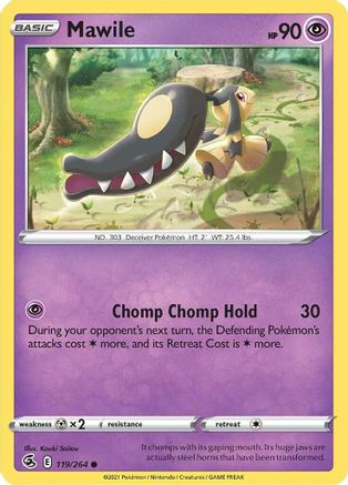 Mawile (119/264) [Épée et bouclier : Fusion Strike] 