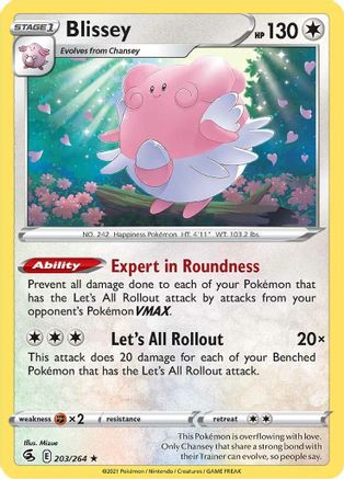 Blissey (203/264) [Épée et Bouclier : Fusion Strike] 