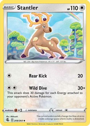 Stantler (208/264) [Épée et bouclier : Fusion Strike] 